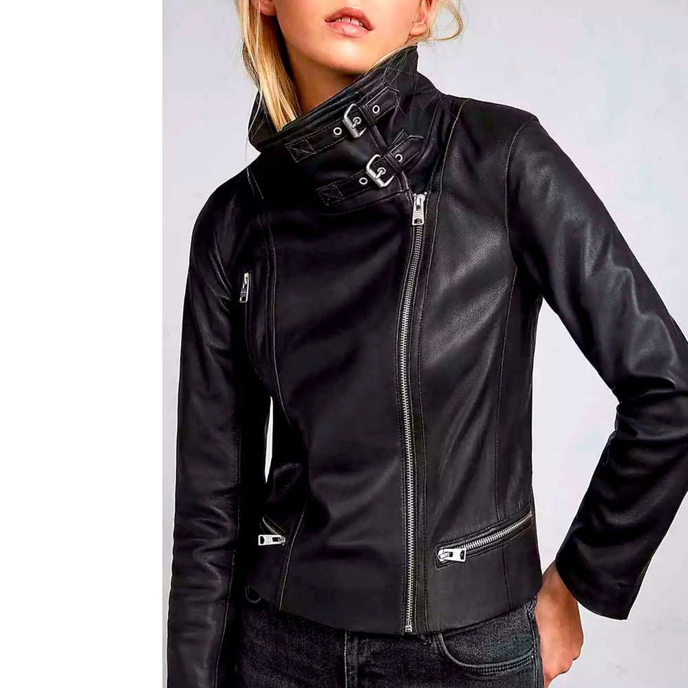 STUNNING ALL SAINTS BALES BIKER MOTO JACKET